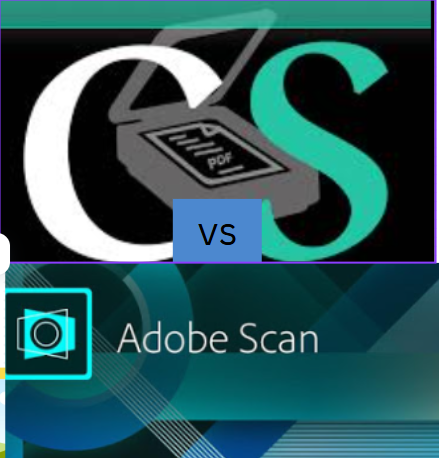camscanner vs adobe scanner