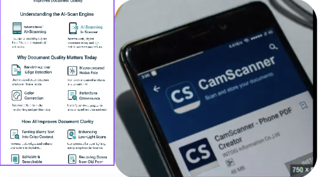 How CamScanner’s AI-Scan Engine Improves Document Quality