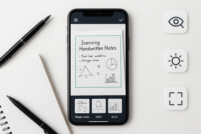 How to Scan Handwritten Notes Clearly in CamScanner (Advanced Techniques)