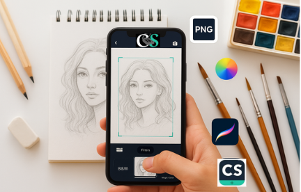 CamScanner for Artists & Designers: How to Turn Sketches Into Stunning Digital Art
