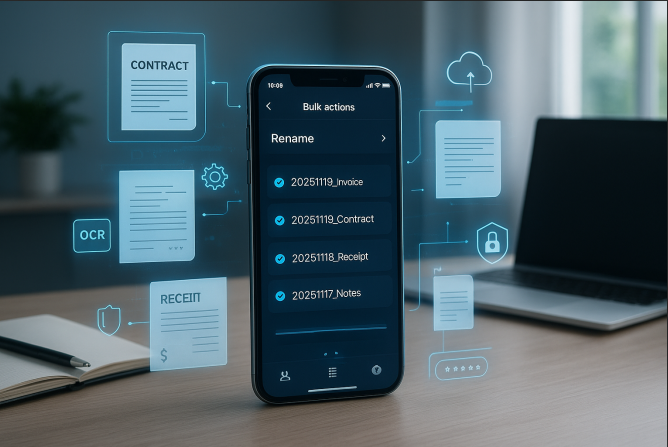 CamScanner Batch Actions: The Complete Guide to Renaming, Moving, Grouping & Sharing Documents in Bulk
