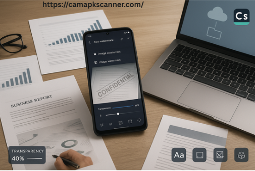 How to Professionally Watermark Documents Using CamScanner (Complete 2025 Guide)